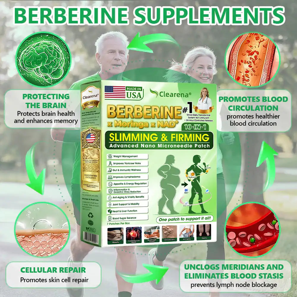 𝐎𝐟𝐟𝐢𝐜𝐢𝐚𝐥 𝐔𝐒 𝐒𝐭𝐨𝐫𝐞 🇺🇸  | 🧑‍⚕️🩺 𝐂𝐥𝐞𝐚𝐫𝐞𝐧𝐚® Moringa · Berberine × NAD+ 𝟏𝟎-𝐢𝐧-𝟏 𝐀𝐝𝐯𝐚𝐧𝐜𝐞𝐝 𝐍𝐚𝐧𝐨 𝐌𝐢𝐜𝐫𝐨𝐧𝐞𝐞𝐝𝐥𝐞 𝐏𝐚𝐭𝐜𝐡 — 𝐎𝐧𝐜𝐞 𝐃𝐚𝐢𝐥𝐲, 𝐕𝐢𝐬𝐢𝐛𝐥𝐞 𝐑𝐞𝐬𝐮𝐥𝐭𝐬 𝐢𝐧 𝟕 𝐃𝐚𝐲𝐬