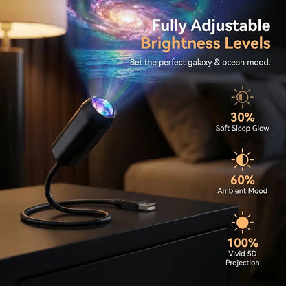 🇺🇸Official U.S. Store | Topacme® Night Light Projector - Smart Holographic Star Projector